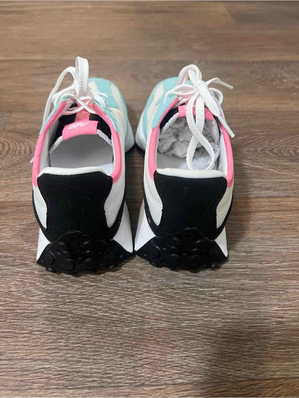 New Balance Mint, Pink & Black Zebra Accent Sneakers - Picture 5 of 8